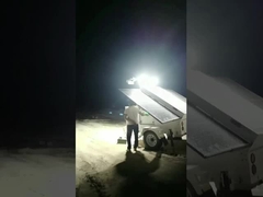 برج چراغ خورشیدی متحرک