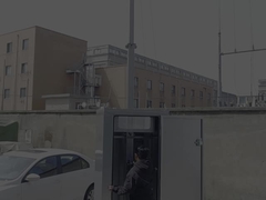 مکعب دوربین نظارت خورشیدی