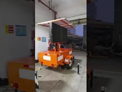 تریلر صفحه نمایش خورشیدی قابل حمل