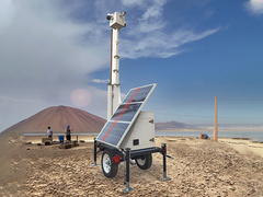 تریلر نظارتی خورشیدی کوچک