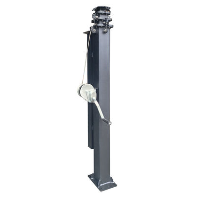 4.5m 15ft 6m 19ft دستي تلسکوپيک مست براي بالا بردن کامرهاي خورشيدي و چراغ هاي LED
