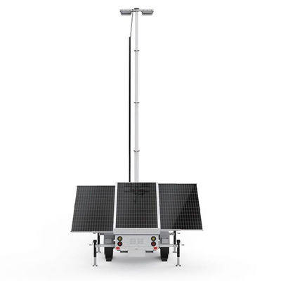 3*420W پانل خورشیدی سیلیکون تک کریستال برای روشنایی پارکینگ در فضای باز