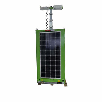 مدیریت هوشمند سیستم برق خورشیدی انرژی LED برج نور مکعب برای روشنایی صحنه