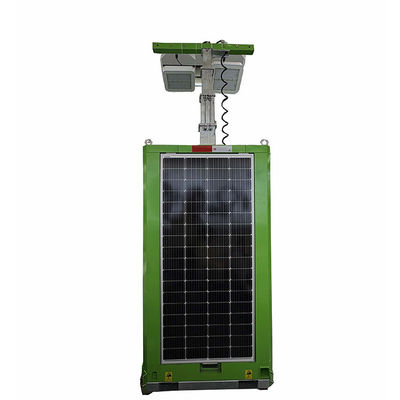 ثبات عالی سیستم خورشیدی پانل انرژی LED برج نور شمسی نور مکعب برای پارک تدارکات روشنایی