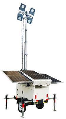 چراغ های LED خورشیدی تریلر با گالوانیزاسیون سرد برای روشنایی منطقه منظره ای