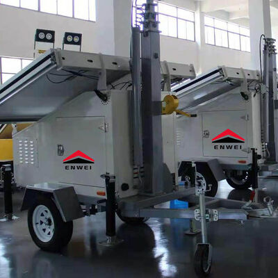 در هر زمان حرکت کنید پانل های خورشیدی سیستم دوربین برای نظارت بر پارک شیمیایی