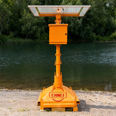 برج روشنایی خورشیدی با سیستم نظارت CCTV برج شمسی مکعب برای مهندسی ساخت و ساز در فضای باز